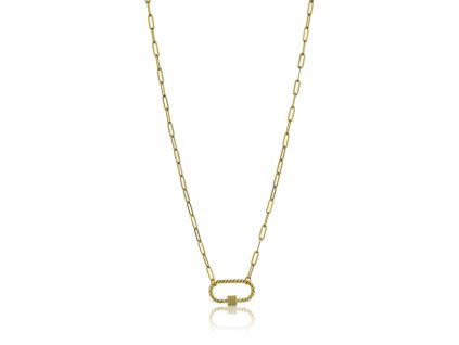 Originální pozlacený náhrdelník Hailey Gold Necklace MCN23016G
