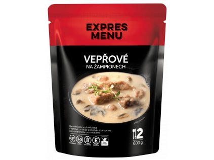 Vepřové na žampionech 600g