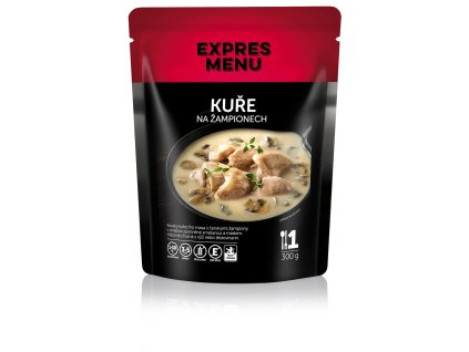Kuře na žampionech 300g