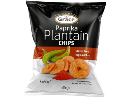 Grace Banánové chipsy Paprika 85g