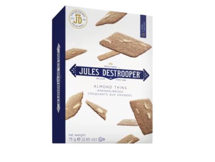 Jules Destrooper Tenké mandlové sušenky 75g