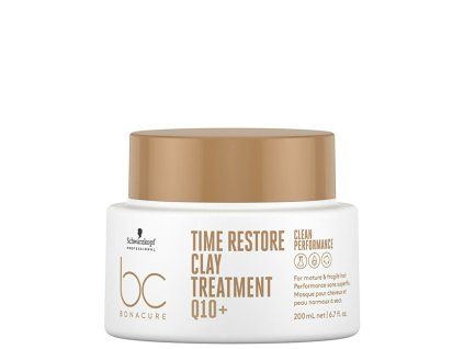 Jílová maska pro zralé vlasy Time Restore (Clay Treatment)