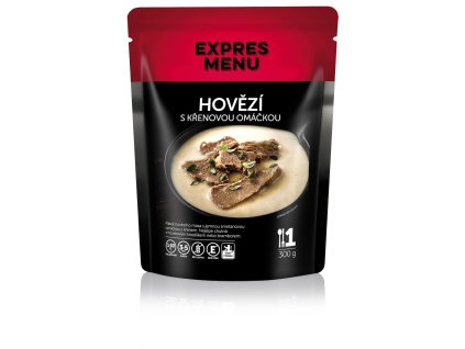 Hovězí s křenovou omáčkou 300g