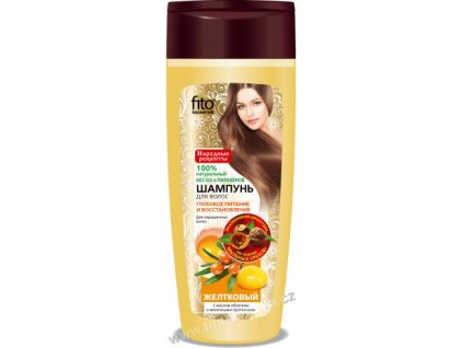 FITOKOSMETIK-LIDOVÉ RECEPTY: Šampon na barvené vlasy „VAJEČNÝ ŽLOUTEK“ 270ml K2330