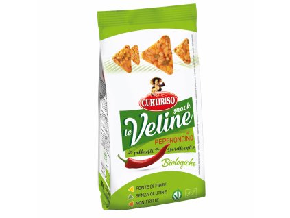 Curtiriso Bio snack s lušť. a chilli bez lepku 80g
