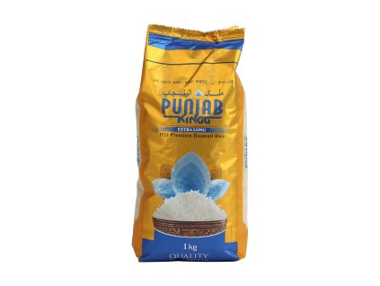 Punjab King Premium Rýže Basmati 1 kg
