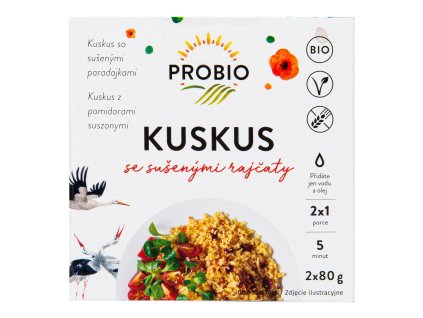 Kuskus se sušenými rajčaty 2x80 g BIO PROBIO