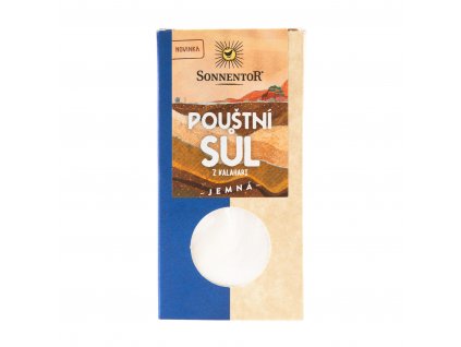Sůl pouštní z Kalahari jemná 150 g SONNENTOR