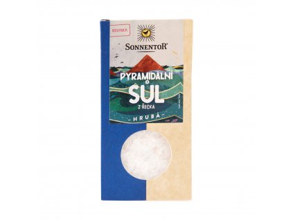 Sůl pyramidální z Řecka hrubá 65 g SONNENTOR