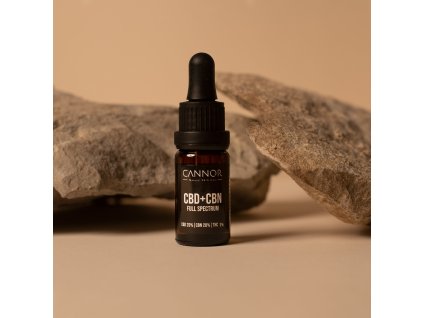 20% CBD + 20% CBN olej Extra