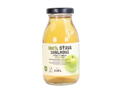 Šťáva JABLKO 100% 0,2L Zdravo 883