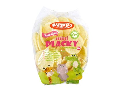 Kukuřičné placky MINI 45g Vepy bez lepku 1208