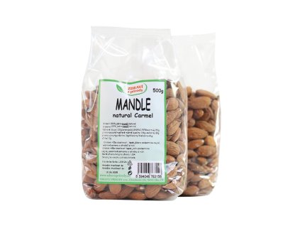 Mandle natural 500g ZP 2128