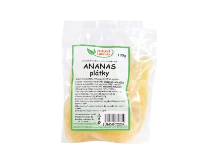 Ananas plátky 100g ZP 2250