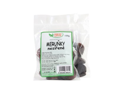 Meruňky nesířené 100g ZP 2291