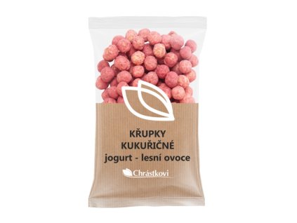 Křupky kukuřičné jogurt lesní ovoce 150g Chrástkovi 3339