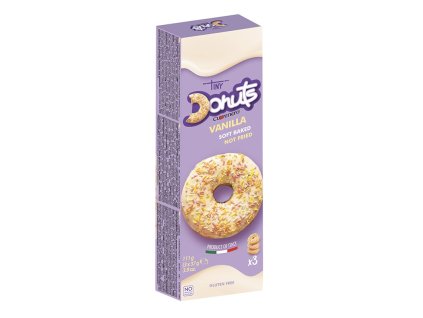 Donuty vanilka 111g 3ks Cuorenero bez lepku 5296