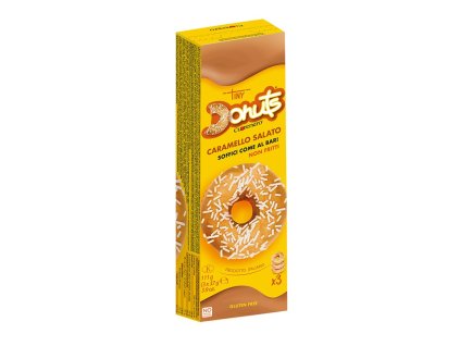 Donuty slaný karamel 111g 3ks Cuorenero bez lepku 5305