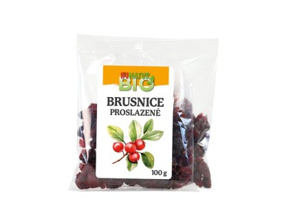 Brusnice proslazené BIO 100g IPJ 5527