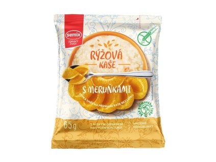 kase ryzova s merunkami bez lepku 65g semix