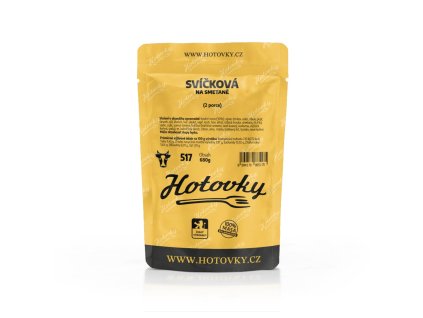 Svíčková na smetaně (2 porce)