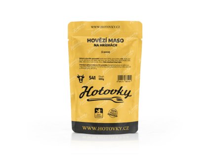 Hovězí na hříbkách (2 porce)