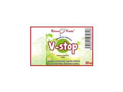 Bylinné kapky V-stop 50ml 40%