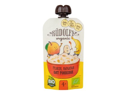 330097 Kapsicka ovocna s ovesnou kasi broskev banan 110 g BIO RUDOLFS 1