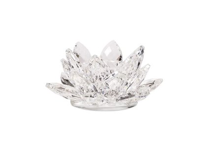 Skleněný svícen Lotus S 3x8cm