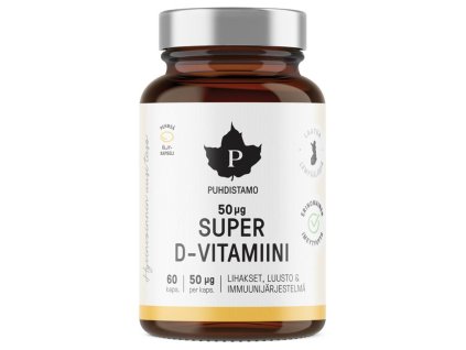Super Vitamin D 2000IU 60 kapslí
