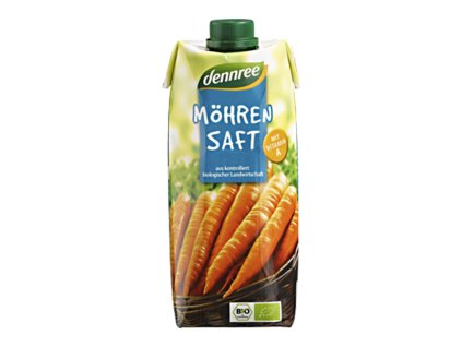 Mrkvová šťáva BIO 500ml Dennree 5278