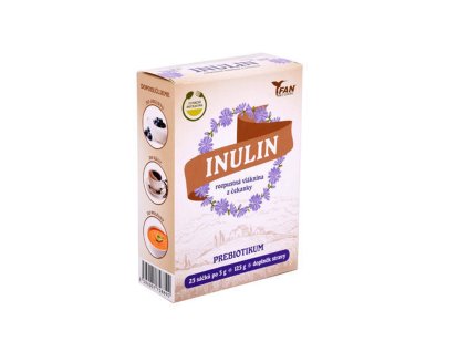 Inulin - rozpustná vláknina 25x5g