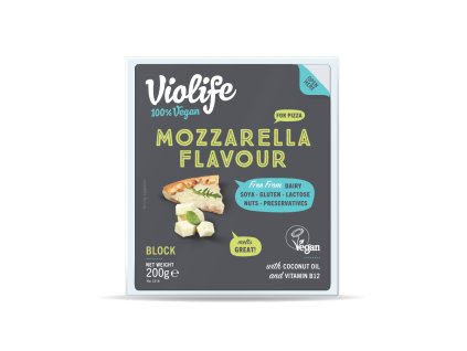 712154 Blok s prichuti mozzarella 200 g VIOLIFE 1