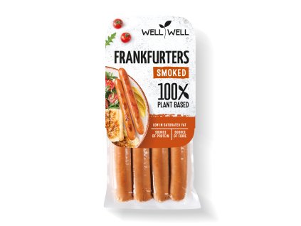 742117 Frankfurtky uzene 180 g WELL WELL 1