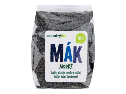 Mák modrý 250 g BIO COUNTRY LIFE