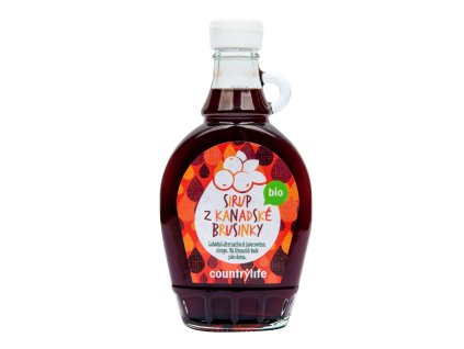 Sirup brusinkový 250 ml BIO COUNTRY LIFE