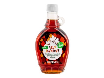 Sirup javorový Grade C 250 ml BIO COUNTRY LIFE