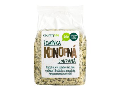 Konopná semínka loupaná 250 g BIO COUNTRY LIFE