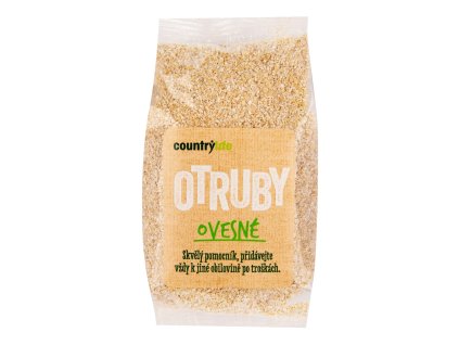 Otruby ovesné 250 g COUNTRY LIFE