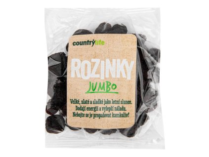 Rozinky jumbo 100 g COUNTRY LIFE