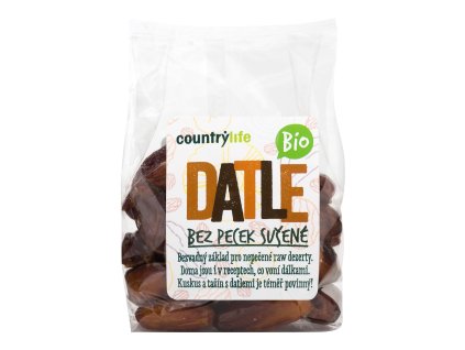Datle sušené bez pecek 250 g BIO COUNTRY LIFE