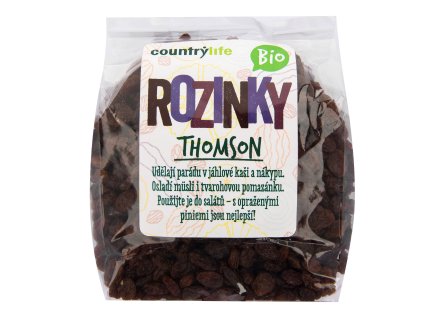 Rozinky Thomson 500 g BIO COUNTRY LIFE