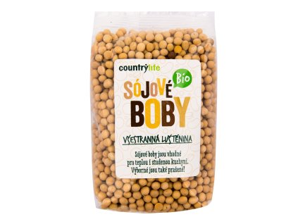 Sójové boby 500 g BIO COUNTRY LIFE