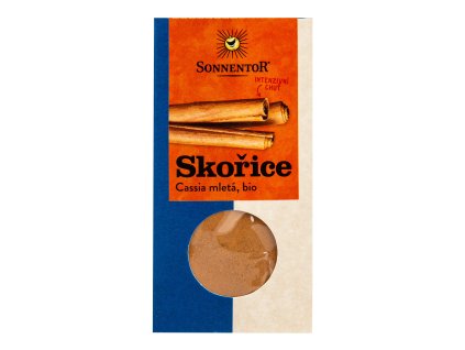Skořice mletá Cassia 40 g BIO SONNENTOR (S)