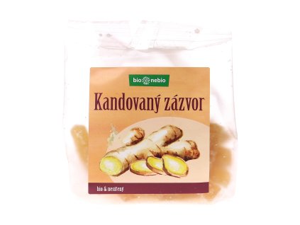 Zázvor kandovaný 100 g BIO BIO NEBIO