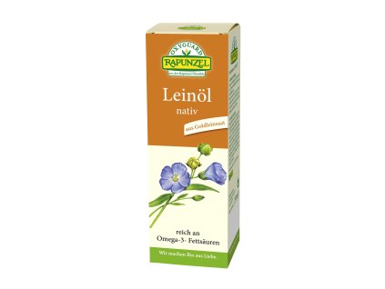 Olej lněný lisovaný za studena 250 ml BIO RAPUNZEL