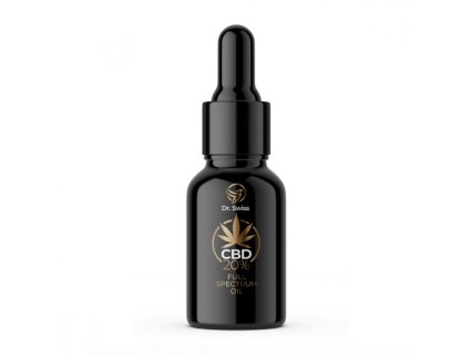 Dr. Swiss CBD konopné kapky 20%