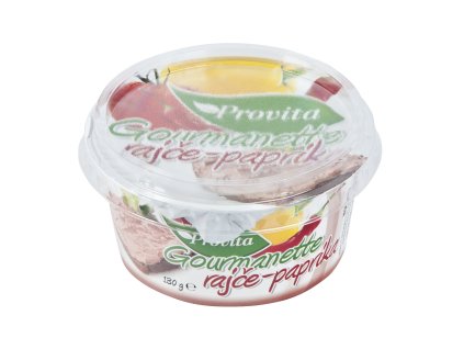 Pomazánka gourmanette slunečnicová rajče-paprika 130 g PROVITA