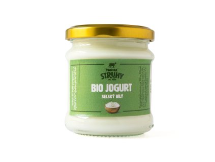 Jogurt selský bílý 200 g BIO FARMA STRUHY