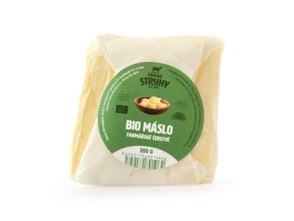 Máslo čerstvé 200 g BIO FARMA STRUHY